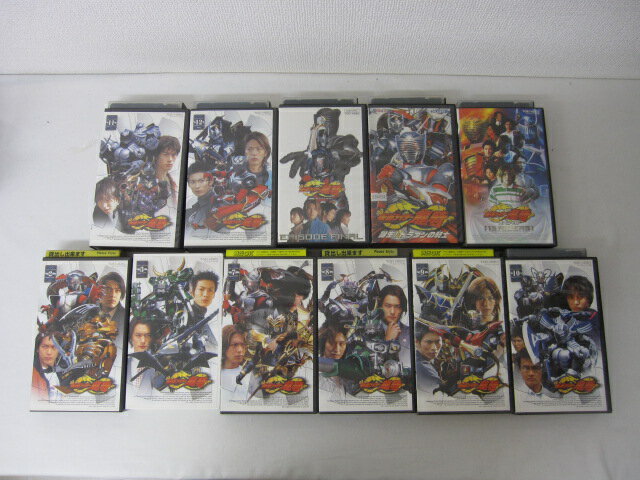 HVS00979【送料無料】【中古・VHSビデオセット】「"仮面ライダー 龍騎 11本セット ●Vol.2.3.7.8.9.10.1..