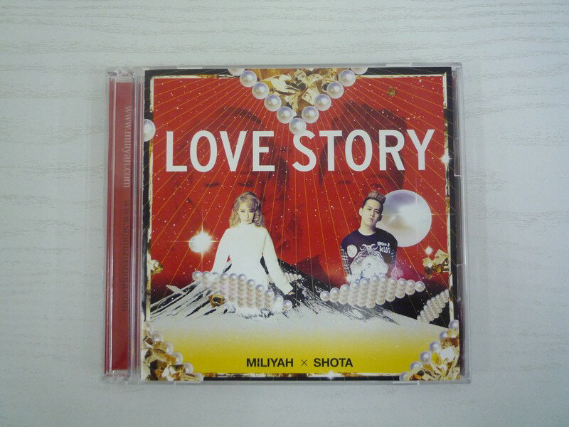 G1 30381 「LOVE STORY」 加藤ミリヤ 清水翔太 2枚組 （CD+DVD） (SRCL 8260-1)【中古CD】