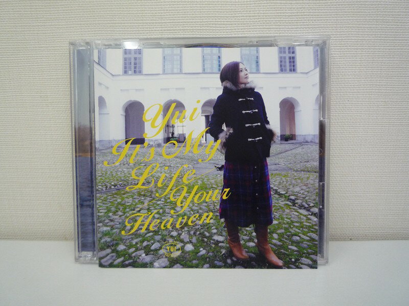 G1 30884 「It's My Life / Your Heaven」 YUI 2枚組 （CD+DVD） (初回生産限定盤) (SRCL 7527~8)【中古CD】