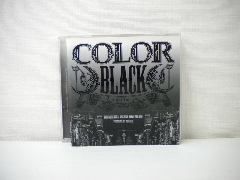 G1 31335 「BLACK~A night for you~」 COLOR (RZCD-46002)【中古CD】