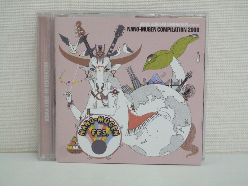 G1 32666 「ASIAN KUNG-FU GENERATION presents NANO-MUGEN COMPILATION 2008」 (KSCL-1256) 【中古CD】