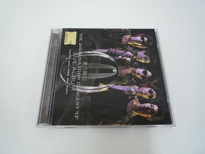 G1 32948 「東方神起 - The 2nd Asia Tour Concert 'O' LIVE ALBUM」2枚組 輸入盤 (SMCD156) 【中古CD】
