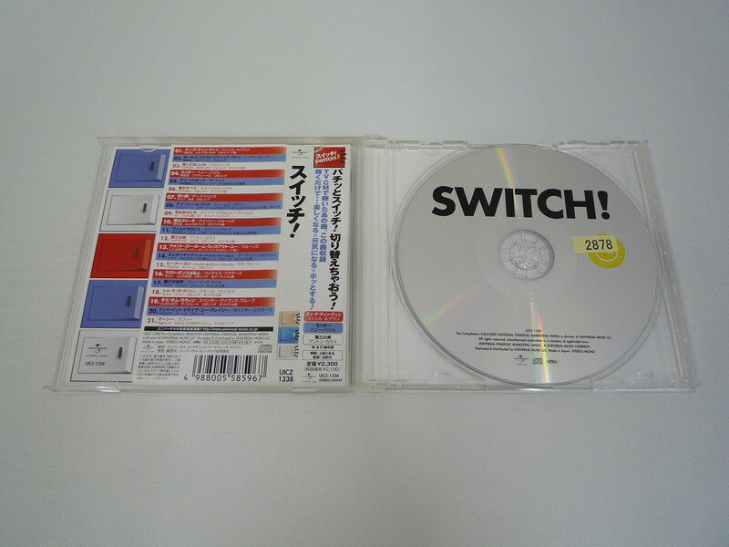 G1 33093「SWITCH!」(UICZ1338) 【中古CD】 2