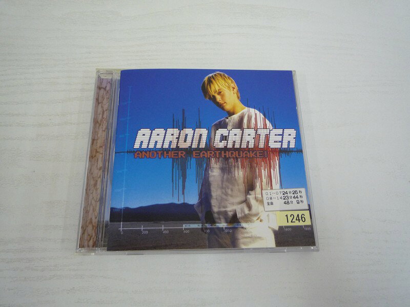 Rakuten - G1 33774 「ANOTHER EARTHQUAKE!」 AARON CARTER (ZJCI-10089)【中古CD】