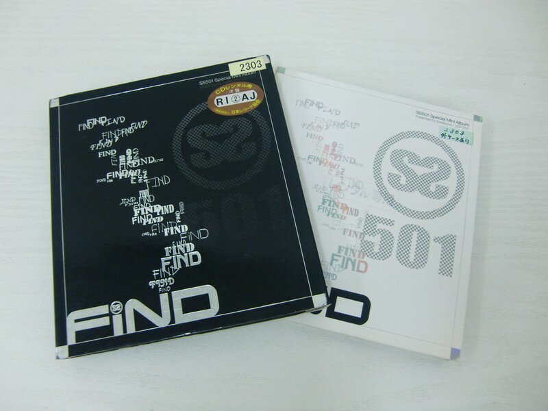 樂天商城 - G1 34084【中古CD】 「SS501 Special Mini Album Find」Find(CMDC-8183)
