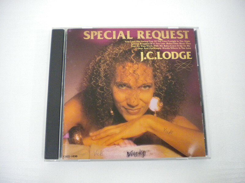 G1 34338「SPECIAL REQUEST」J.C.LODGE (CRCL-1030)【中古CD】