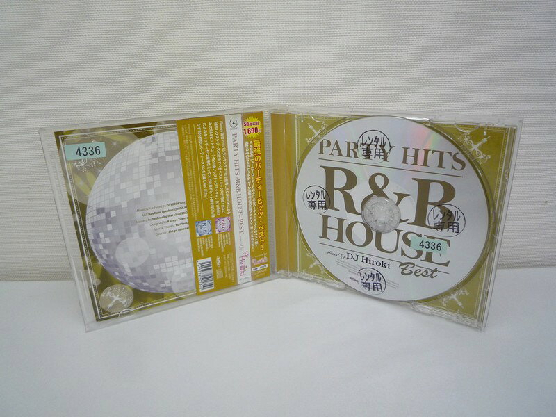 Sale Windの【中古CD】「PARTY HITS ~R&B HOUSE~ BEST Mixed by DJ HIROKI」(GRVY-013)｜アングル2