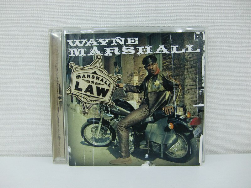 G1 37198【中古CD】 「MARSHALL LAW」WAYNE MARSHALL 輸入盤