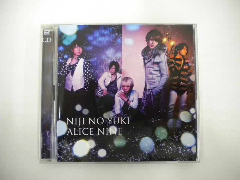 G1 37817【中古CD】 「NIJI NO YUKI」ALICE NINE 2枚組（CD+DVD）