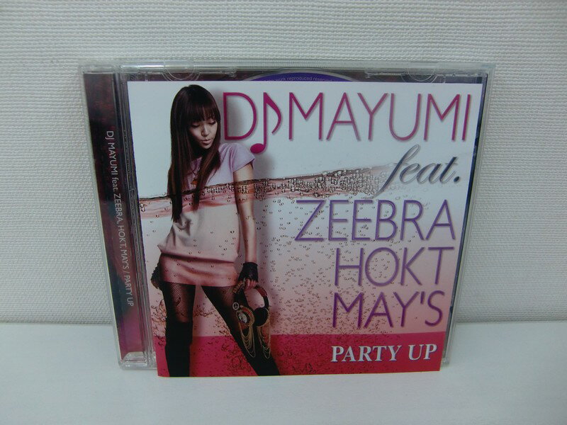 G1 38030【中古CD】 「PARTY UP」DJ MAYUMI feat. ZEEBRA HOKT MAY’S