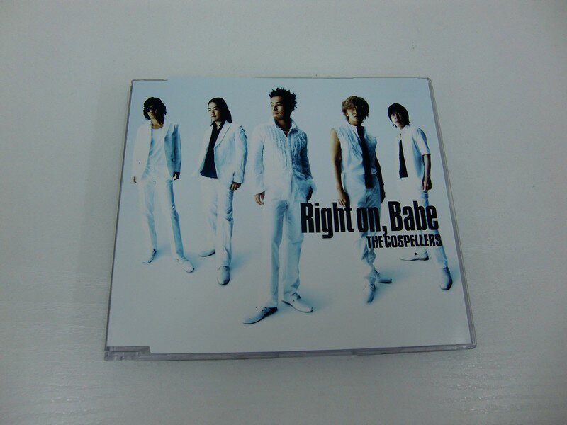 G1 40589【中古CD】 「Right on, Babe」ゴスペラーズ ※コピーコントロールCD