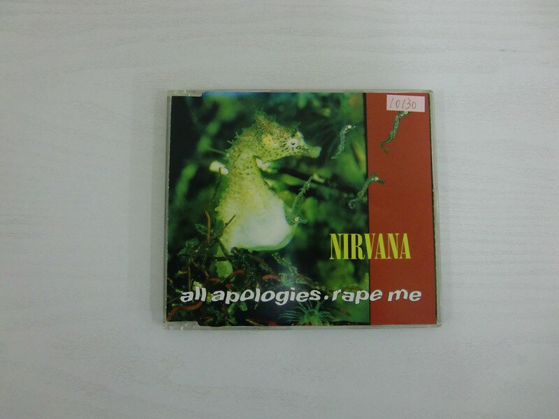 G1 40847【中古CD】 「all apologies.rape me」NIRVANA