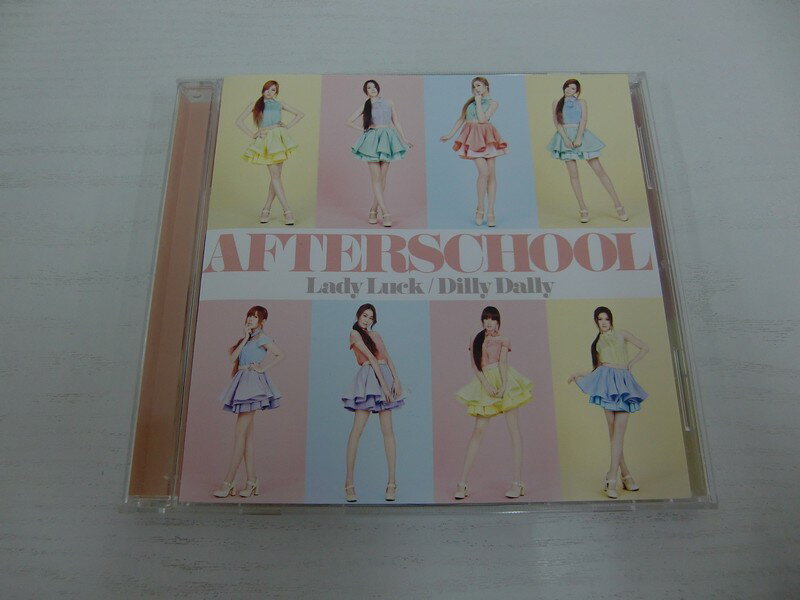 G1 41483【中古CD】 「Lady Luck / Dilly Dally」AFTERSCHOOL