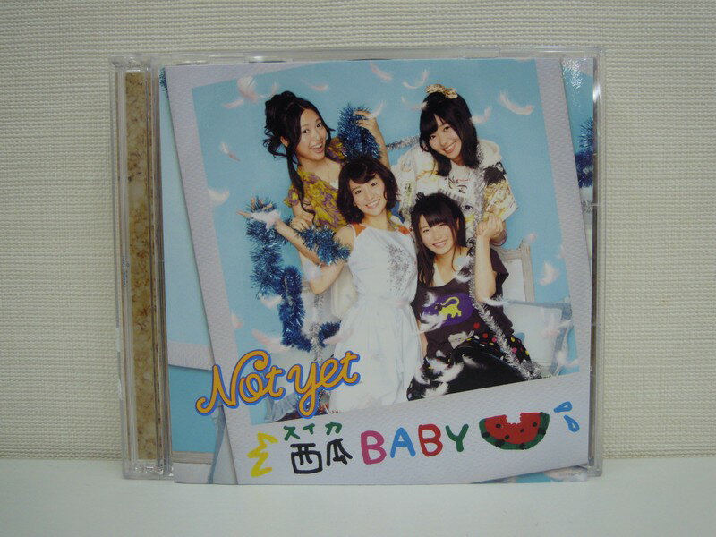 G1 41868【中古CD】 「西瓜BABY」Not yet 2枚組（CD+DVD）