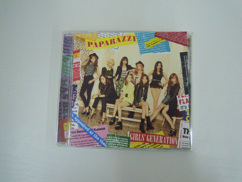 G1 41898 「PAPARAZZI」GIRLS' GENERATION (UPCH-80278)【中古CD】
