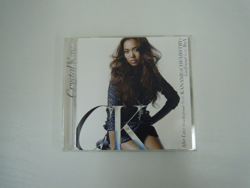 G1 41922【中古CD】 「After Love-First Boyfriend-feat.KANAME(CHEMISTRY)/Girlfriend feat.BoA」Crystal Kay