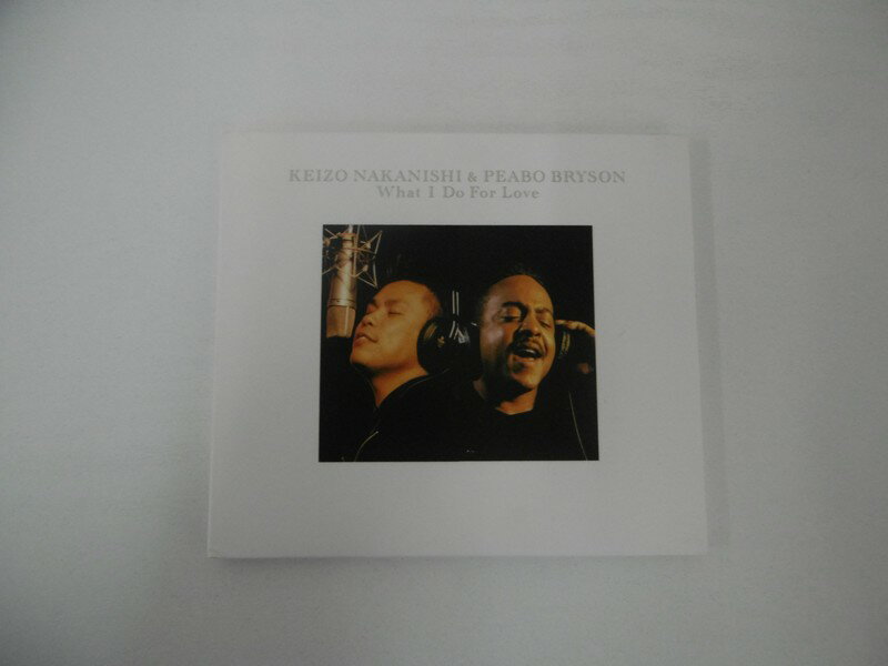 G1 42987【中古CD】 「What I Do For Love」中西圭三 & PEABO BRYSON