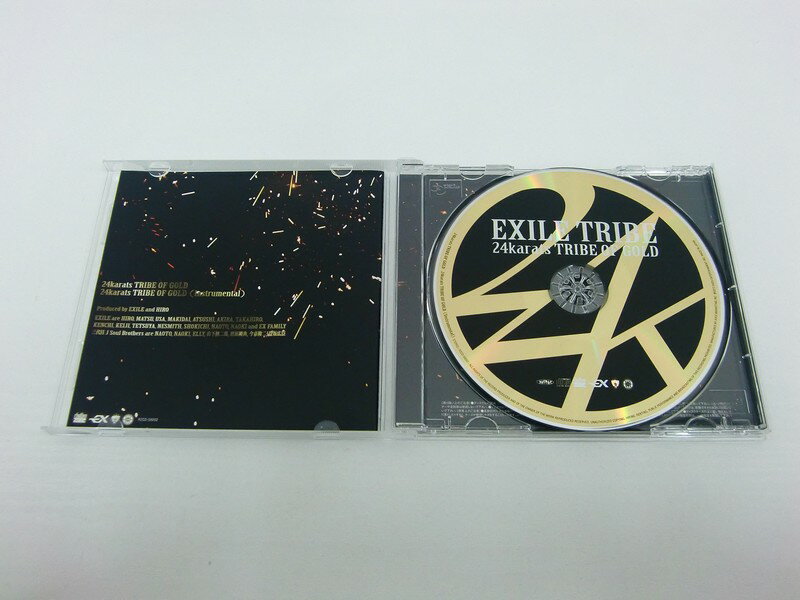 G1 43442【中古CD】 「24karats TRIBE OF GOLD」EXILE TRIBE