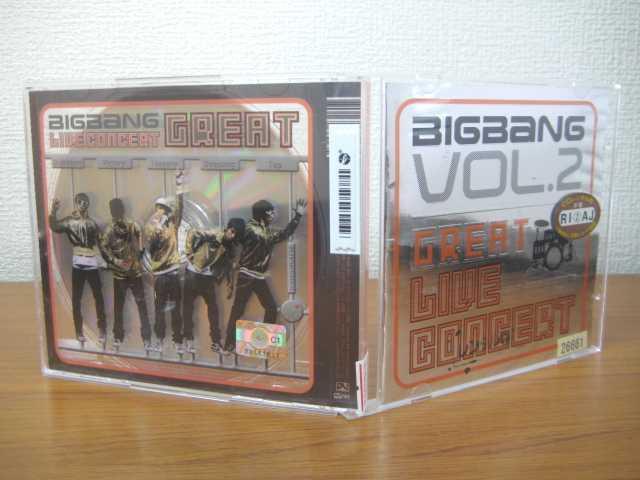 ♪#6 00973♪ 【中古CD】 SECOND LIVE CONCERT | BIGBANG IS GREAT | 洋楽