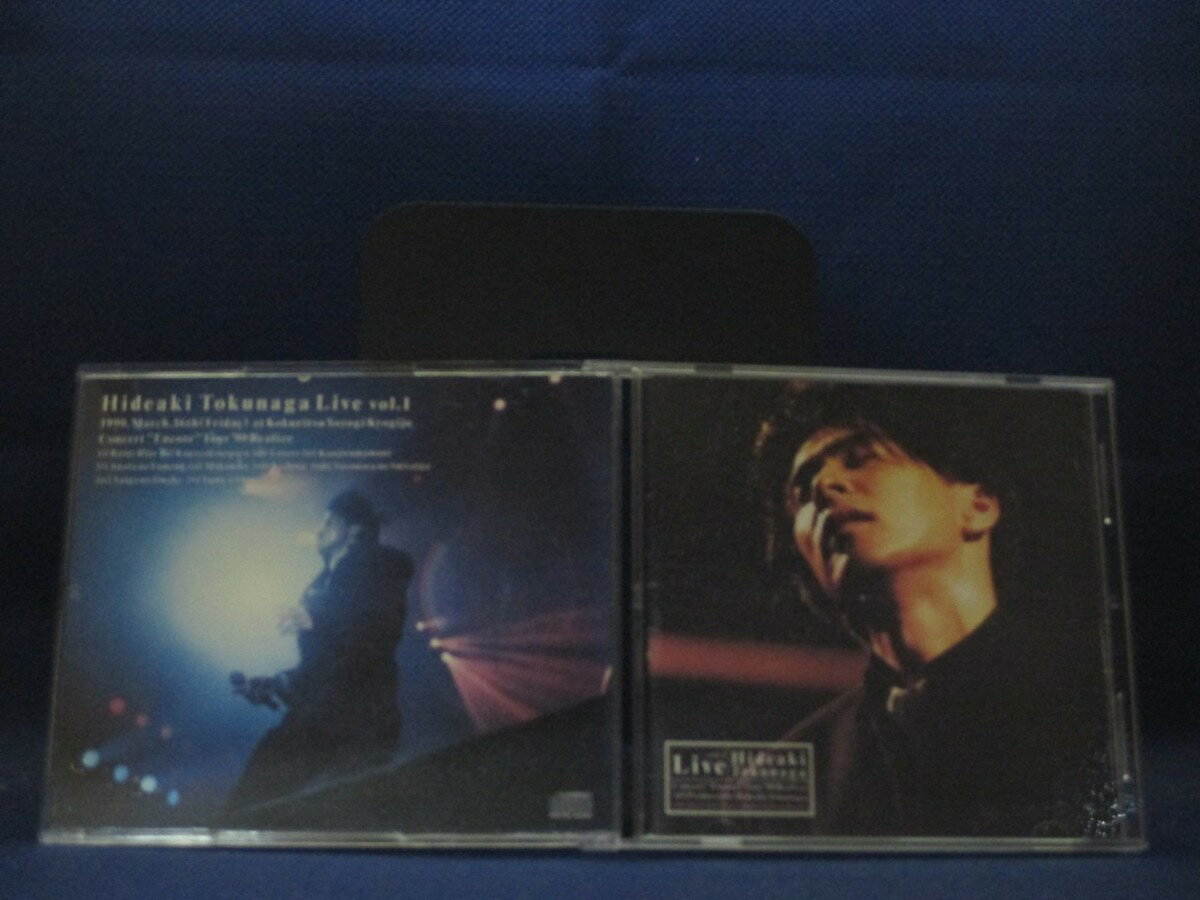 ♪#6 01429♪ 【中古CD】 Hideaki Tokunaga Live vol.1「vol.1のみ」邦楽