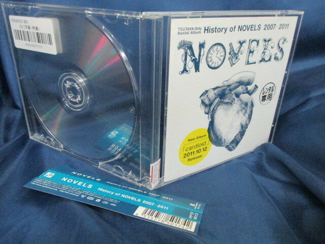 ♪#6 01890♪ 【中古CD】NOVELS / History of