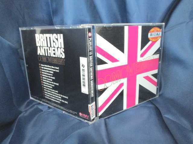 #6 01923 CD PLAYLIST 13 BRITISH ANTHEMS MOVEMENT γ