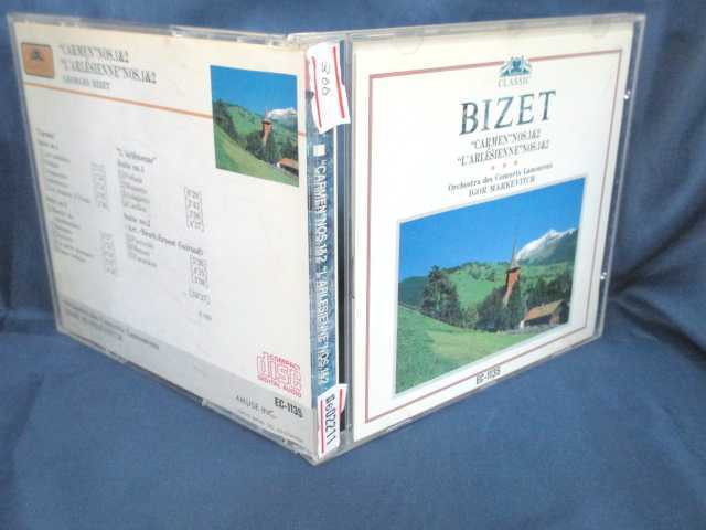 #6 02211 CD BIZET CARMENNOS.1&2L'ARLESIENNENOS.1&2 γ