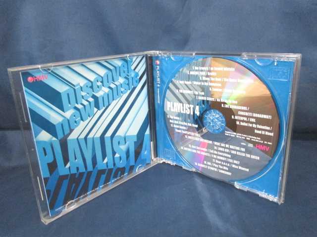 ♪#6 03192♪ 【中古CD】HMV PLAYLIST 4 International the bravery/MAXIMO PARK/Minus The Bear 洋楽