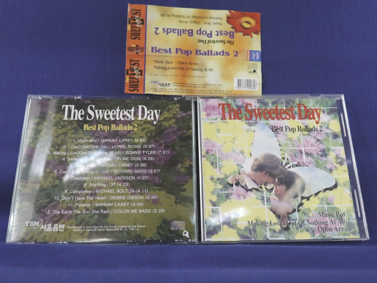♪#6 04280♪ 【中古CD】 The Sweetest Day - Best Pop Ballads 2 洋楽