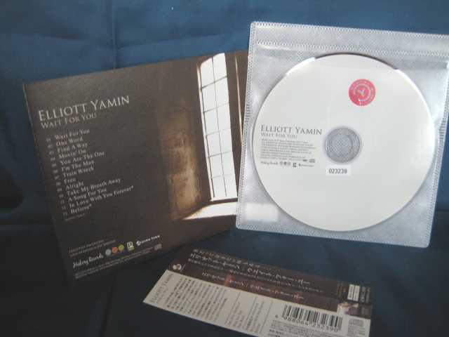 ♪#7 00055♪ 【中古CD】 ELLIOTT YAMIN エリオット・ヤミン / WAIT FOR YOU ウエイト・フォー・ユー 洋楽