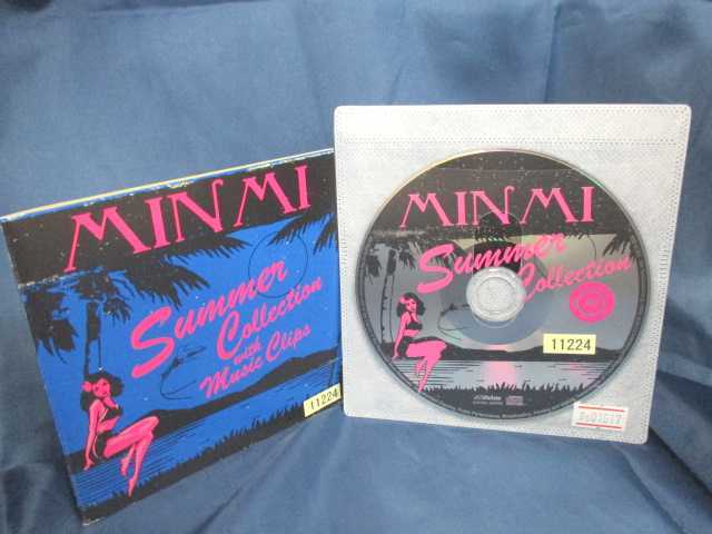 ♪#7 00075♪ 【中古CD】 SUMMER COLLECTION WITH MUSIC CLIPS / MINMI ※DVDなし 邦楽