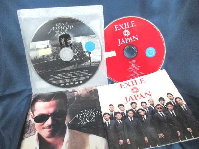 ♪#7 00120♪ 【中古CD】 EXILE ATSUSHI Solo & EXILE JAPAN 2枚組 EXILE 邦楽