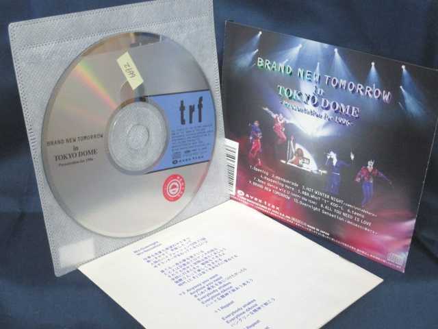 ♪#7 00160♪ 【中古CD】 BRAND NEW TOMORROW in TOKYO DOME ～Presentation for 1996～ / TRF 邦楽