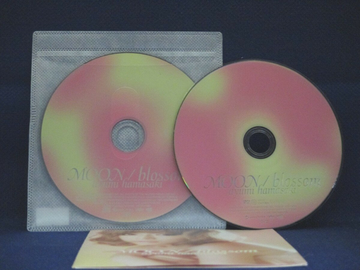 ♪#7 00192♪ 【中古CD】 MOON / blossom 浜崎あゆみ ayumi hamasaki 2枚組 [CD+DVD] 邦楽