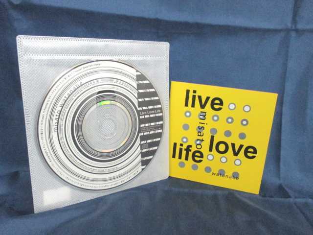 ♪#7 00233♪ 【中古CD】 Live Love Life misato watanabe [CD] 邦楽