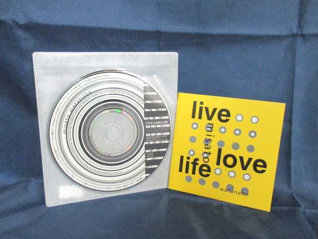 ♪#7 00234♪ 【中古CD】 Live Love Life misato watanabe 邦楽