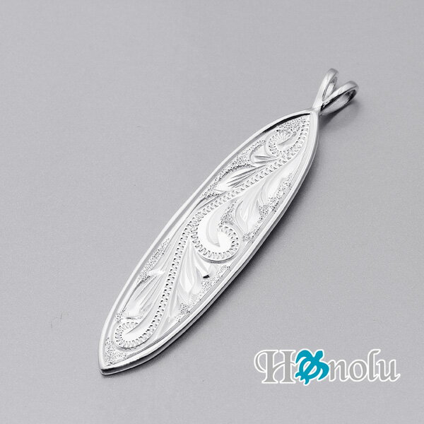 Silver925 ハワイアンジュエリースクロールサーフボードPH ペンダントヘッド
