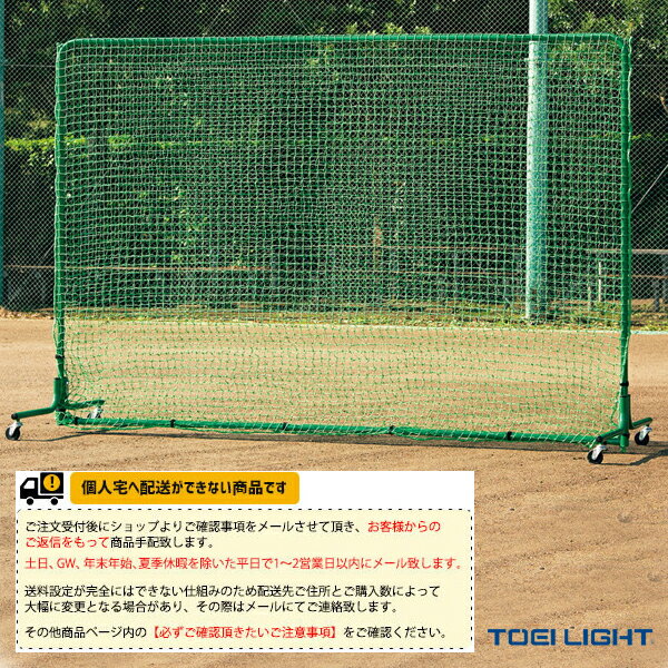 [送料別途]防球フェンス2×3DX-Cダブル（B-2831）『野球 グランド用品 TOEI(トーエイ)』