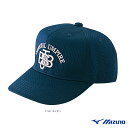 キャップ 塁審用六方型 軟式審判員用 52BA825『軟式野球アクセサリ・小物 ミズノ』