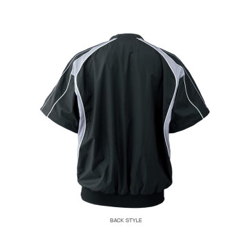 ハーフZIPジャケット・半袖／09ジャパンモデル（52WW385）『野球 ウェア（メンズ/ユニ） ミズノ』