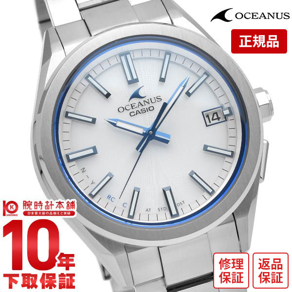 【イメージ違いも90日間は返品OK！】カシオ オシアナス OCEANUS 3 hands model OCW-T200S-7AJF メンズ