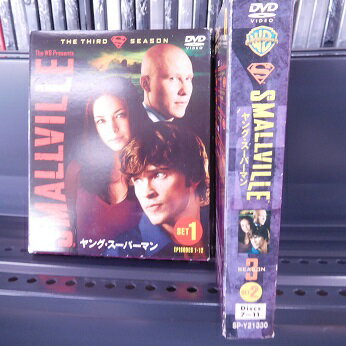 SMALLVILLE ヤング・スーパーマン　サード・シーズン　BOXセット　日本語吹き替え有り　11巻セット　トム・ウェリング、クリスティン・クルック　DVD【中古】