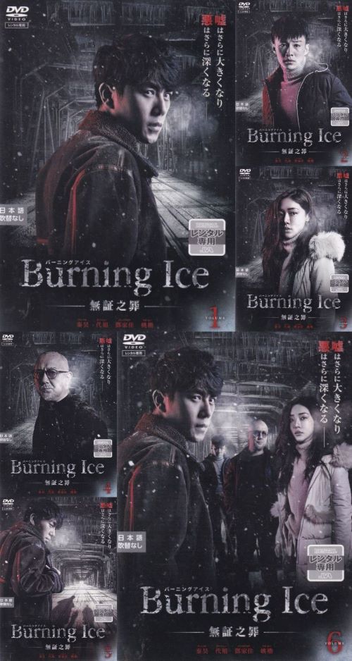【SALE】☆Burning Ice バーニング・アイス 　無証之罪　全6巻セット※日本語吹替なし　主演　チン・ハオ　中古DVD