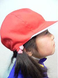 男女兼用赤白帽子（紅白帽子）【あす楽_土曜営業】【あす楽_日曜営業】