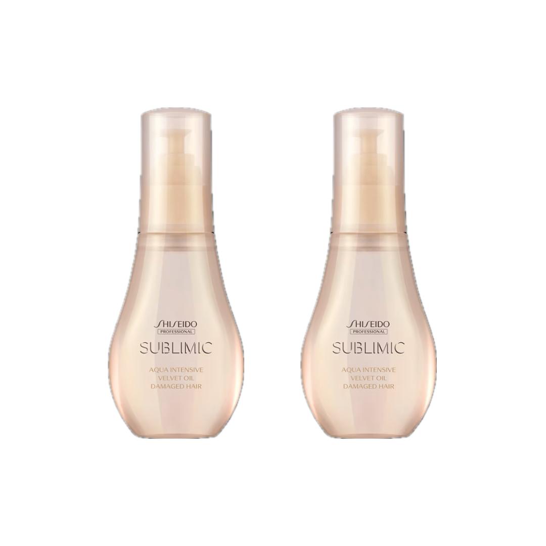 【お得2本セット】資生堂 アクアインテンシブ ベルベットオイル 100ml