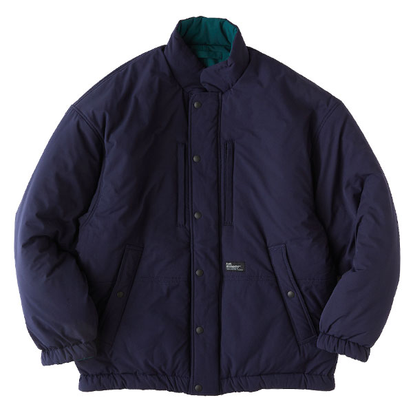 F.A.T. エフエーティー : リバーシブル中綿ブルゾン NAVY×GREEN