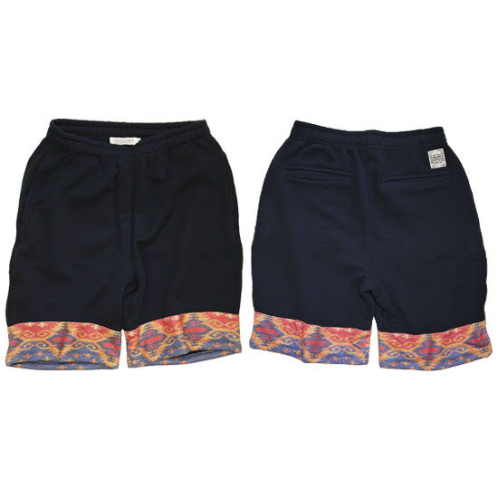 GRAVYSOURCE[グレイビーソース] ネイティブスウェットショーツ/NAVY