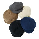 RACAL ラカル : コットンニット キャスケット BLACK,GRAY,NAVY,BROWN