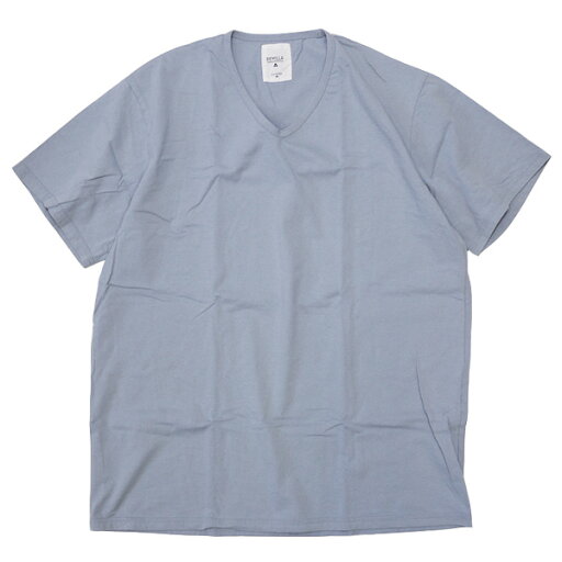 REMILLA レミーラ : 半袖VネックTシャツ/LIGHT BLUE REMILLA レミーラ : 半袖VネックTシャツ/LIGHT BLUE