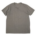 REMILLA レミーラ : 半袖VネックTシャツ SMOKE GRAY